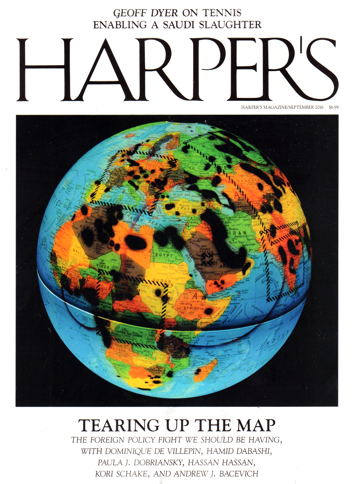 Harpers September 01, 2016 Issue Cover