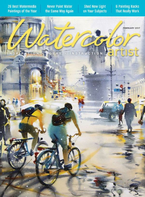 Watercolor-Artist February 01, 2017 Issue Cover