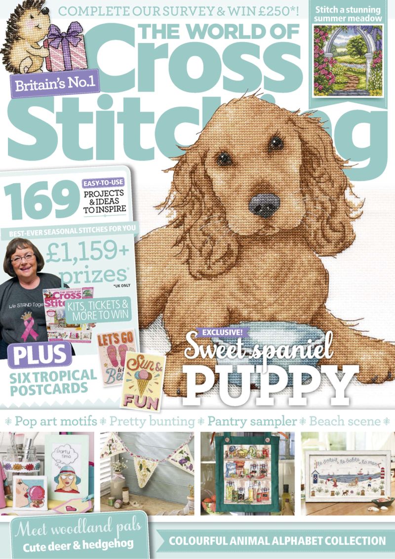 The-World-of-Cross-Stitching July 01, 2019 Issue Cover