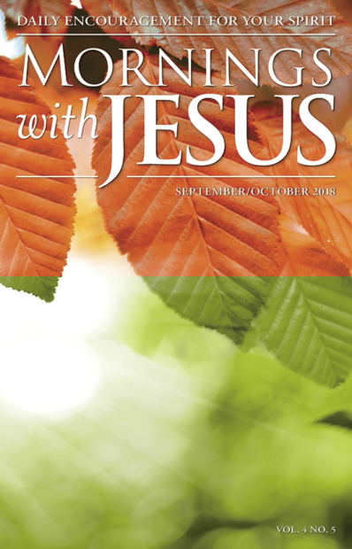Mornings with Jesus September 01, 2018 Issue Cover