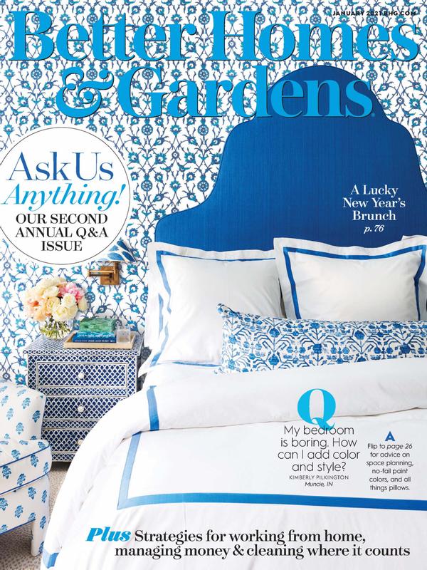 Better-Homes-and-Gardens January 01, 2021 Issue Cover