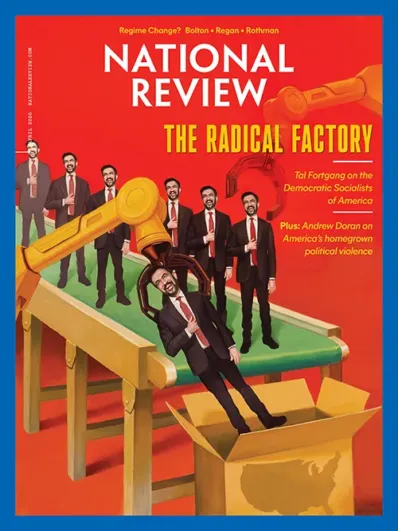 National Review April 01, 2026 Issue Cover