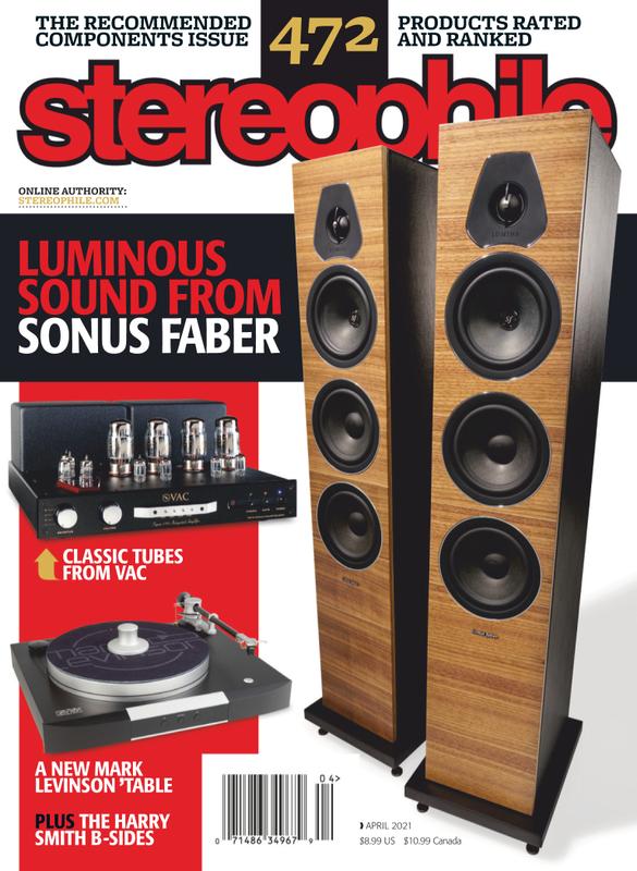 Stereophile April 01, 2021 Issue Cover