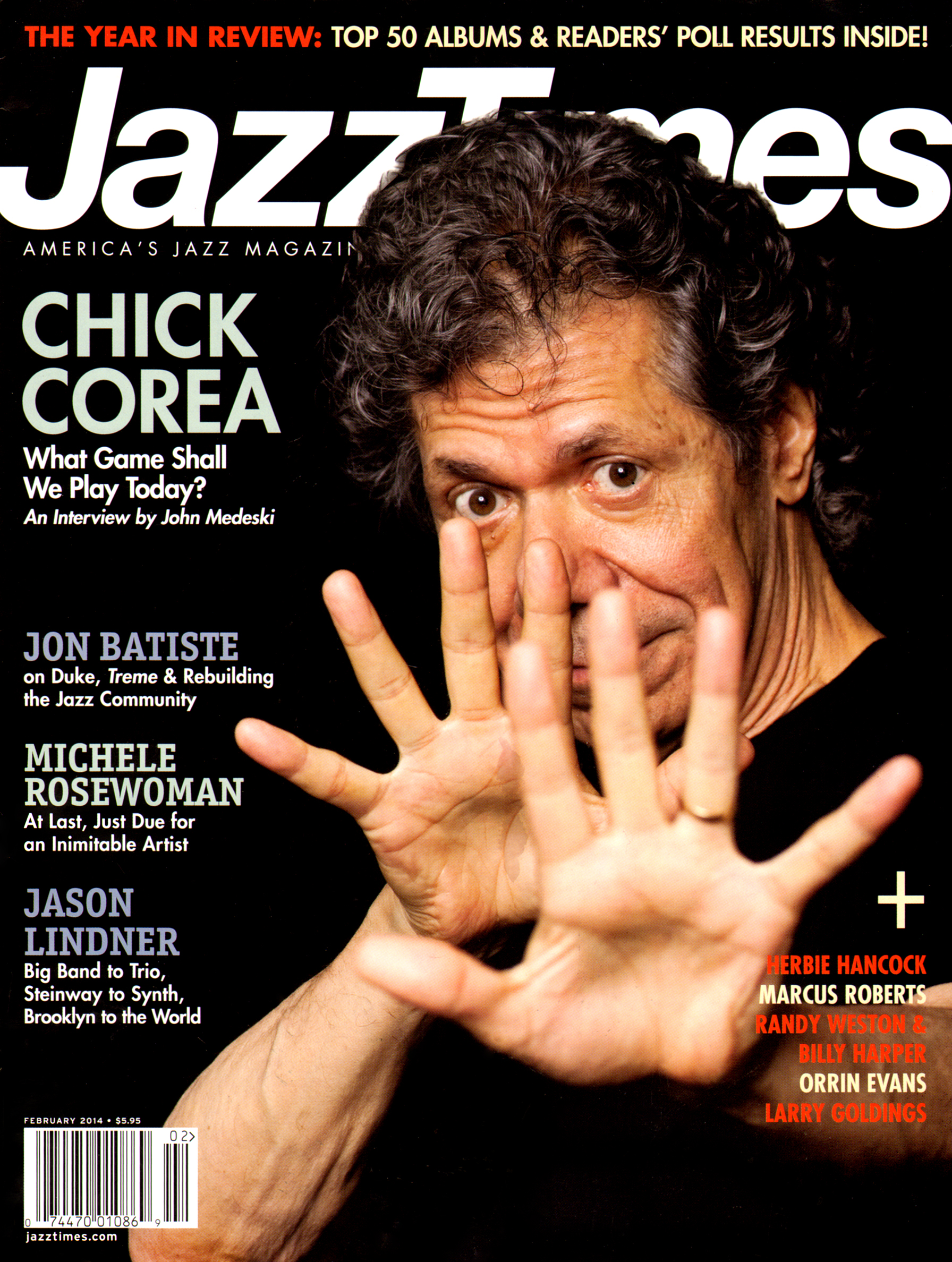 JazzTimes February 01, 2014 Issue Cover