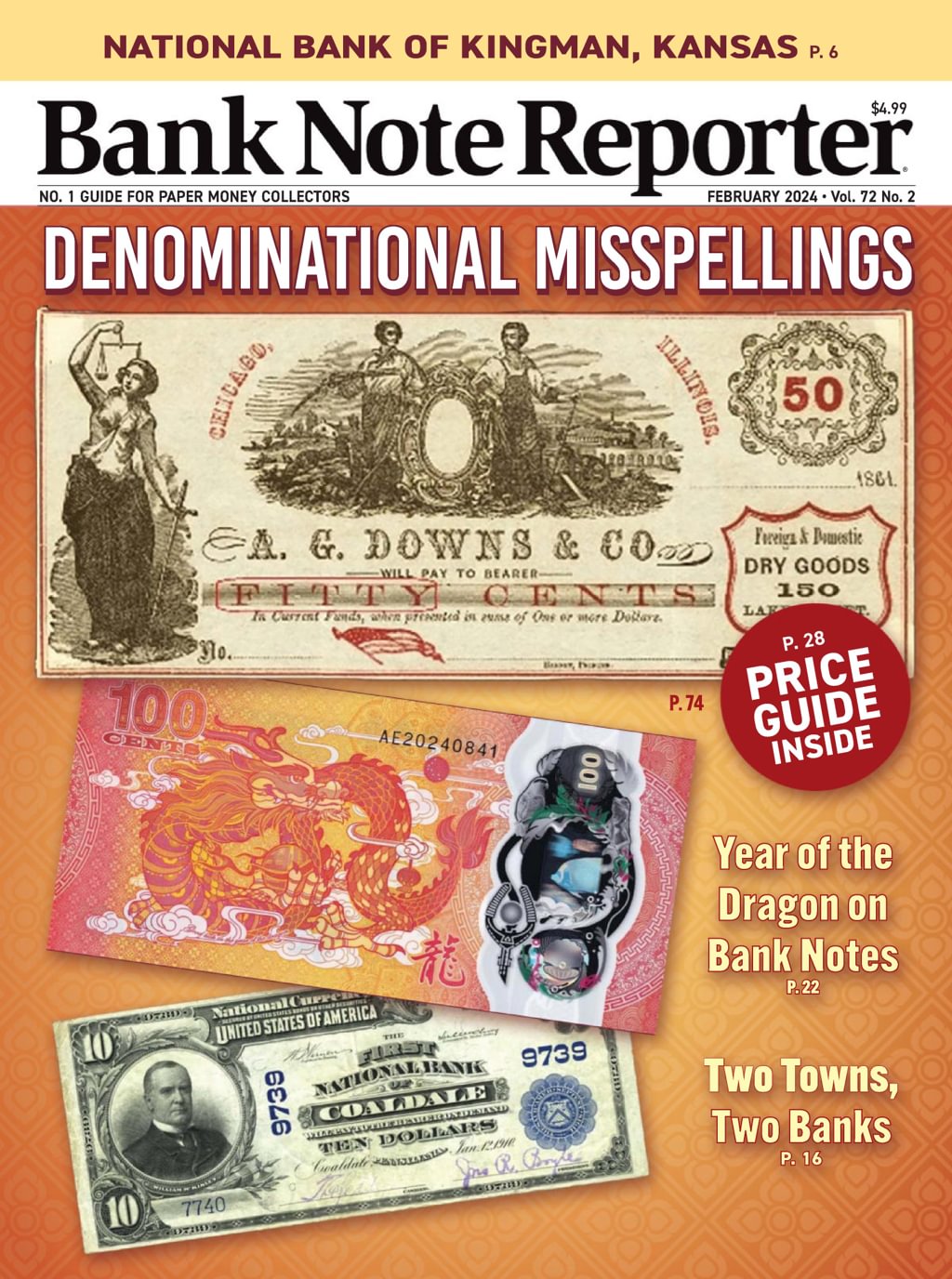 Bank-Note-Reporter February 01, 2024 Issue Cover