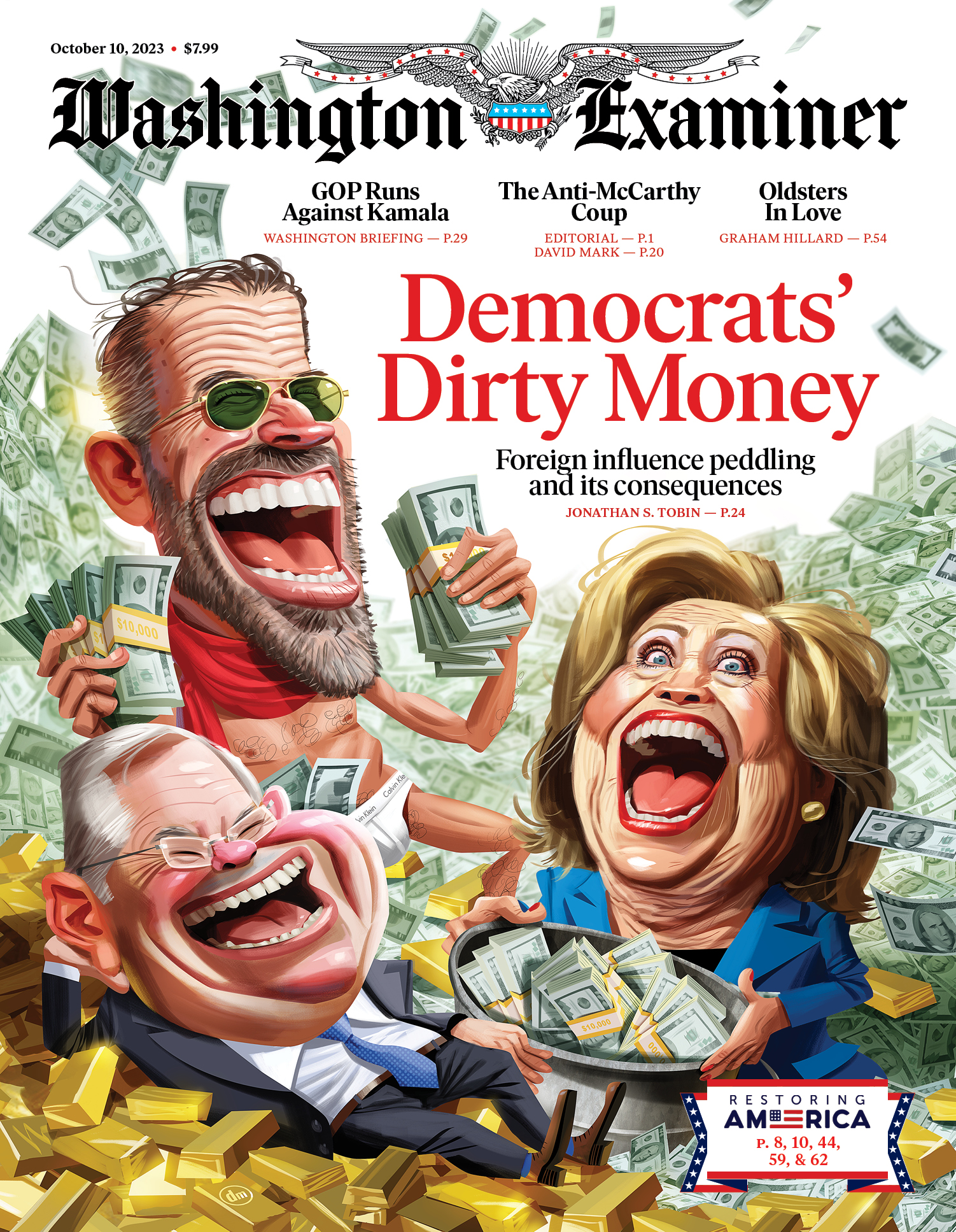 Washington-Examiner October 10, 2023 Issue Cover