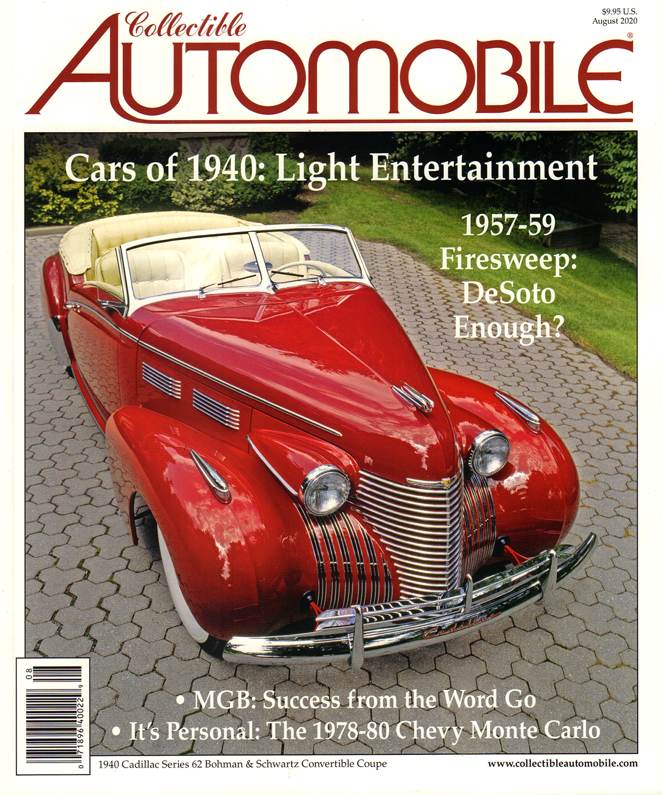 Collectible-Automobile August 01, 2020 Issue Cover
