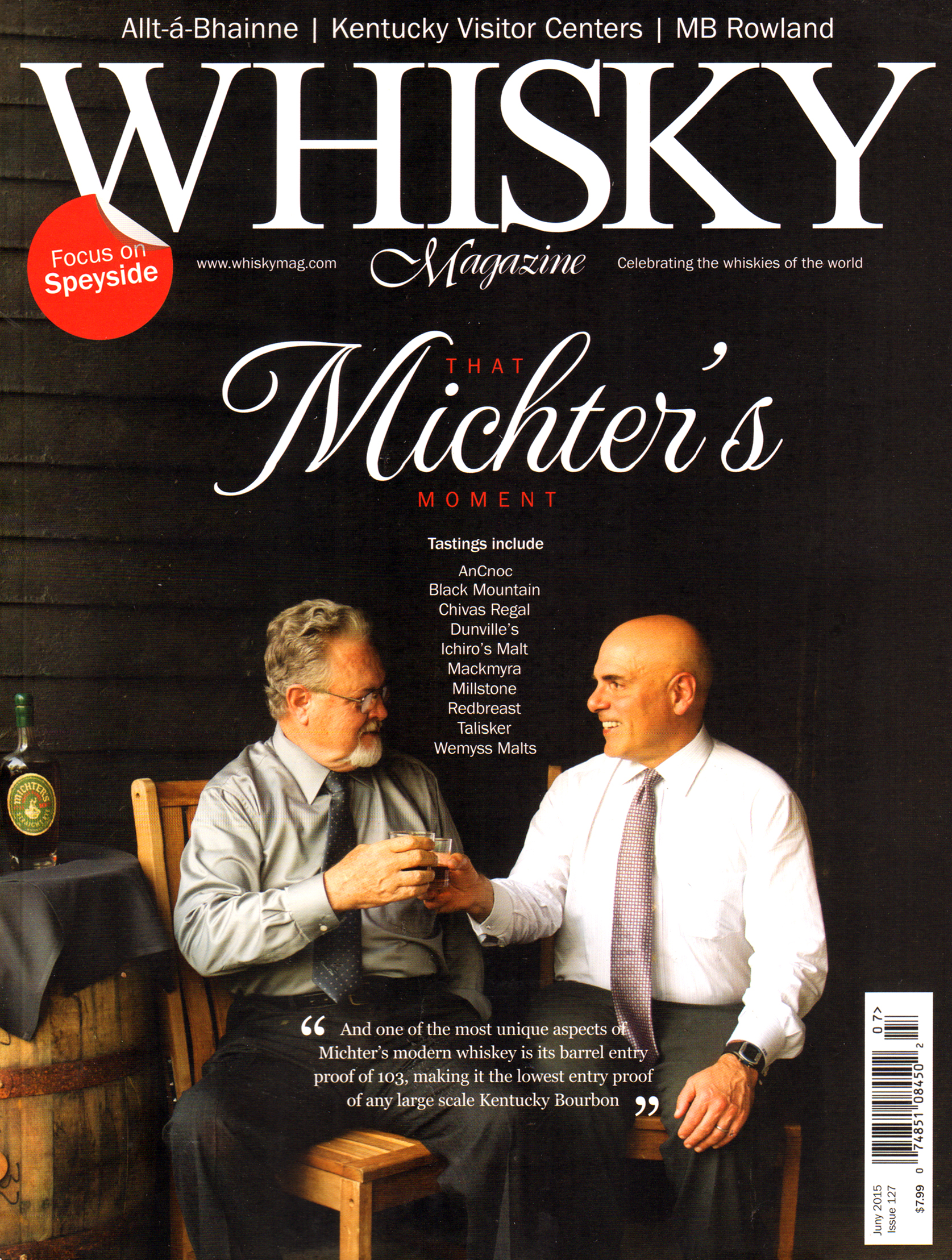 Whisky July 01, 2015 Issue Cover