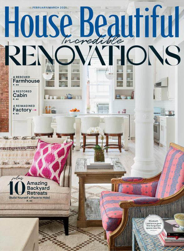 House-Beautiful February 01, 2021 Issue Cover