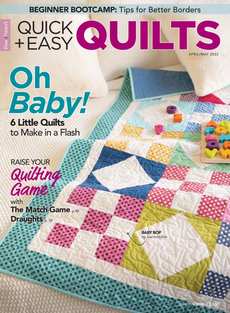 Quick-and-Easy-Quilts April 01, 2022 Issue Cover