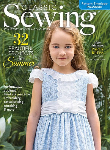 Classic Sewing June 01, 2018 Issue Cover