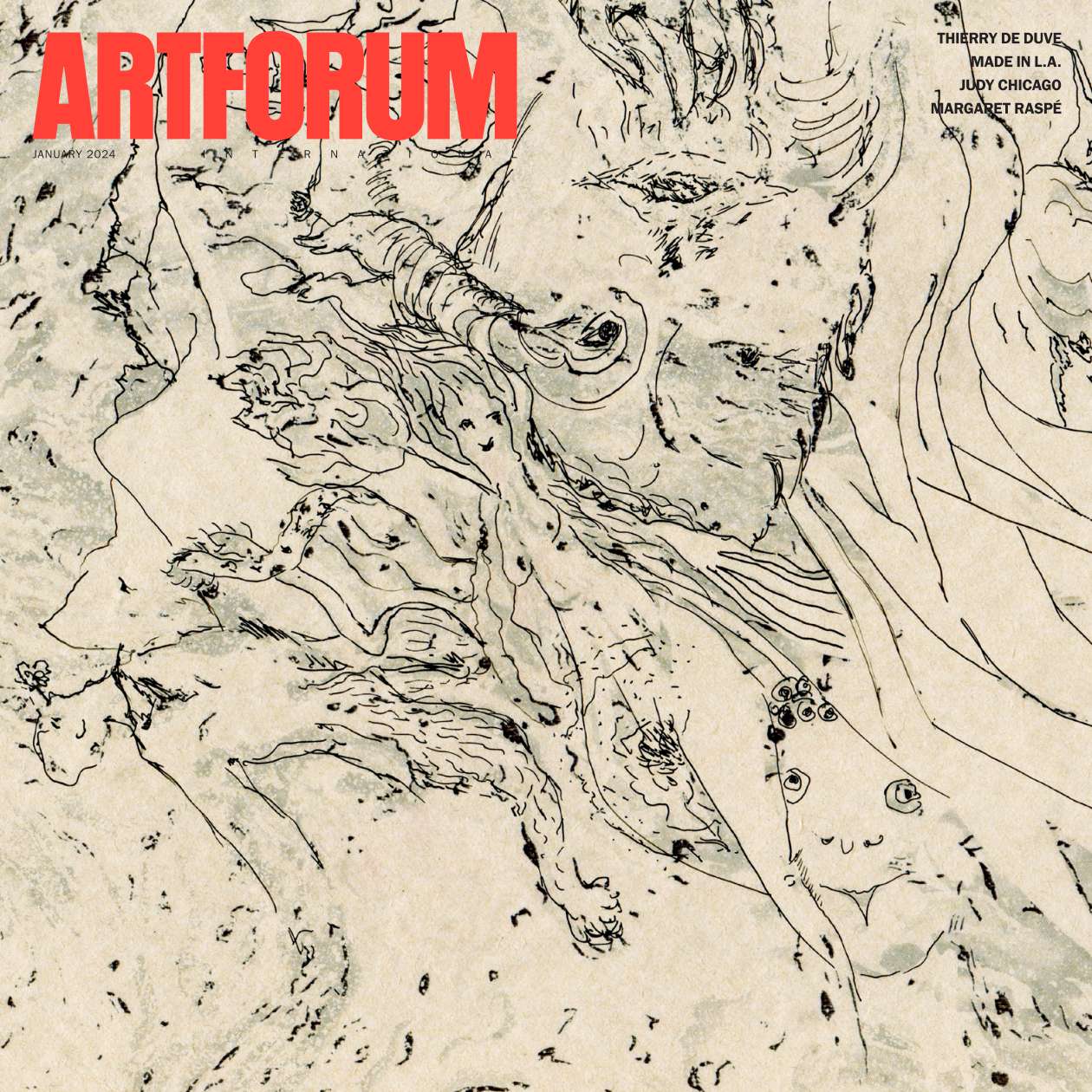 Artforum January 01, 2024 Issue Cover