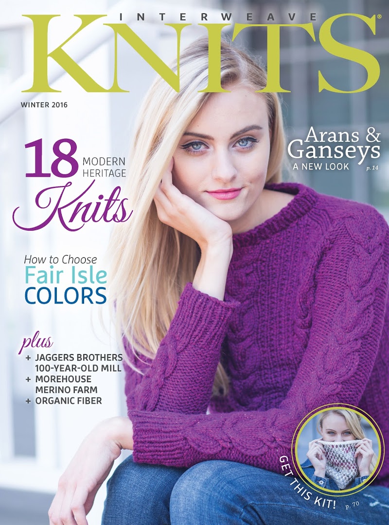 Interweave-Knits December 01, 2015 Issue Cover