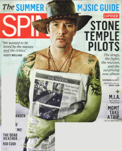 Spin June 01, 2010 Issue Cover