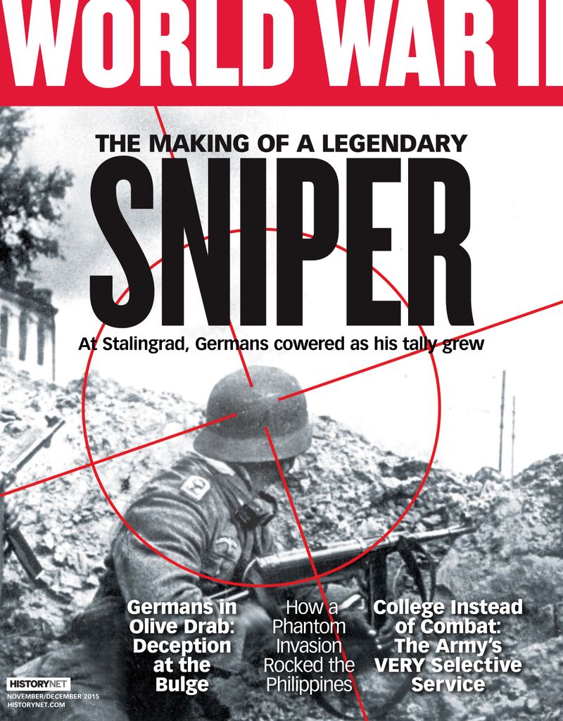 World-War-II November 01, 2015 Issue Cover