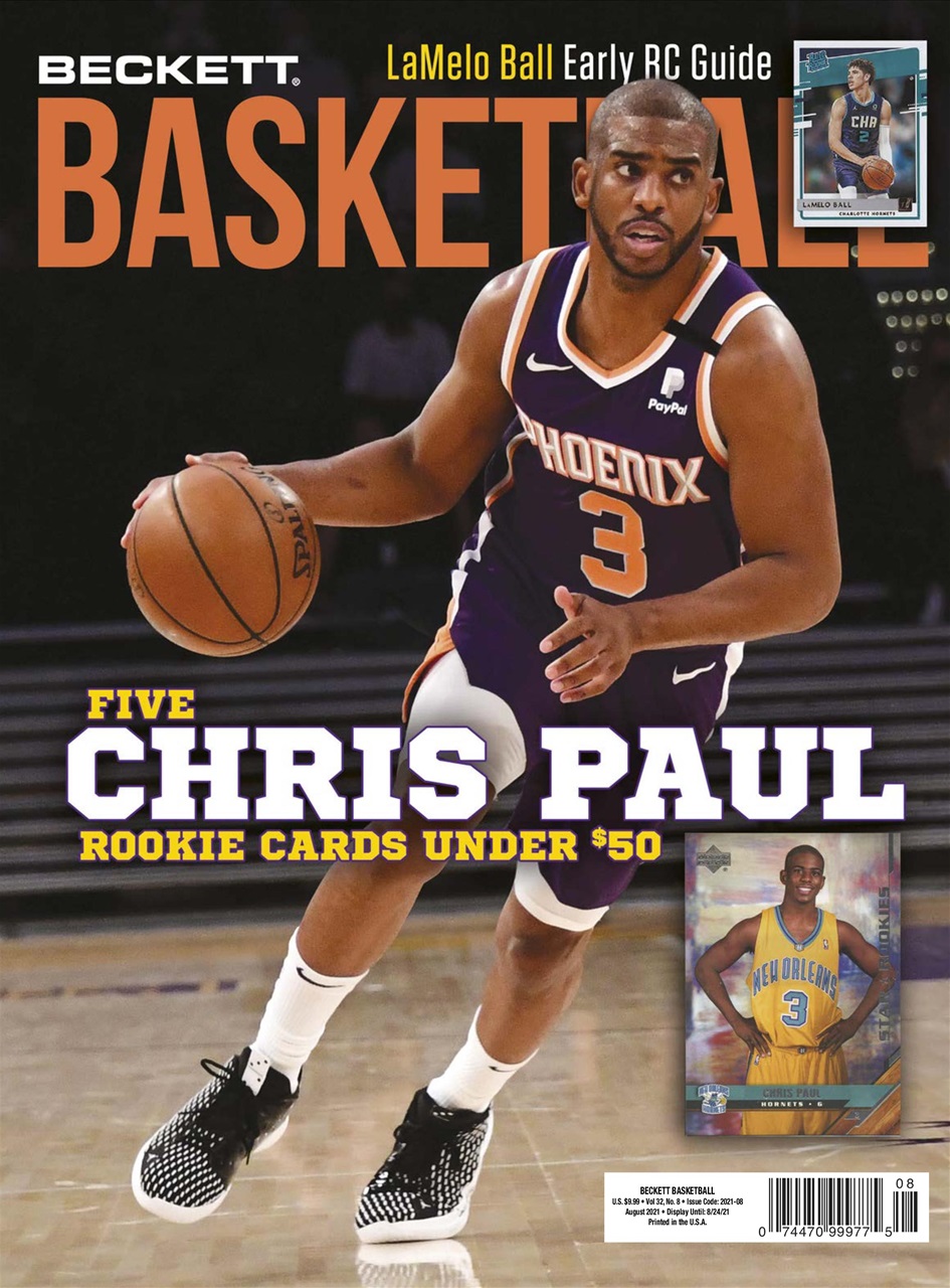 Beckett-Basketball August 01, 2021 Issue Cover