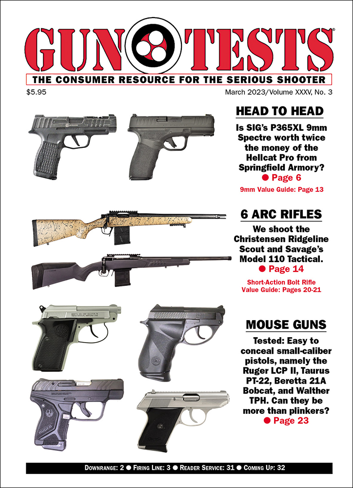 Gun-Tests March 01, 2023 Issue Cover