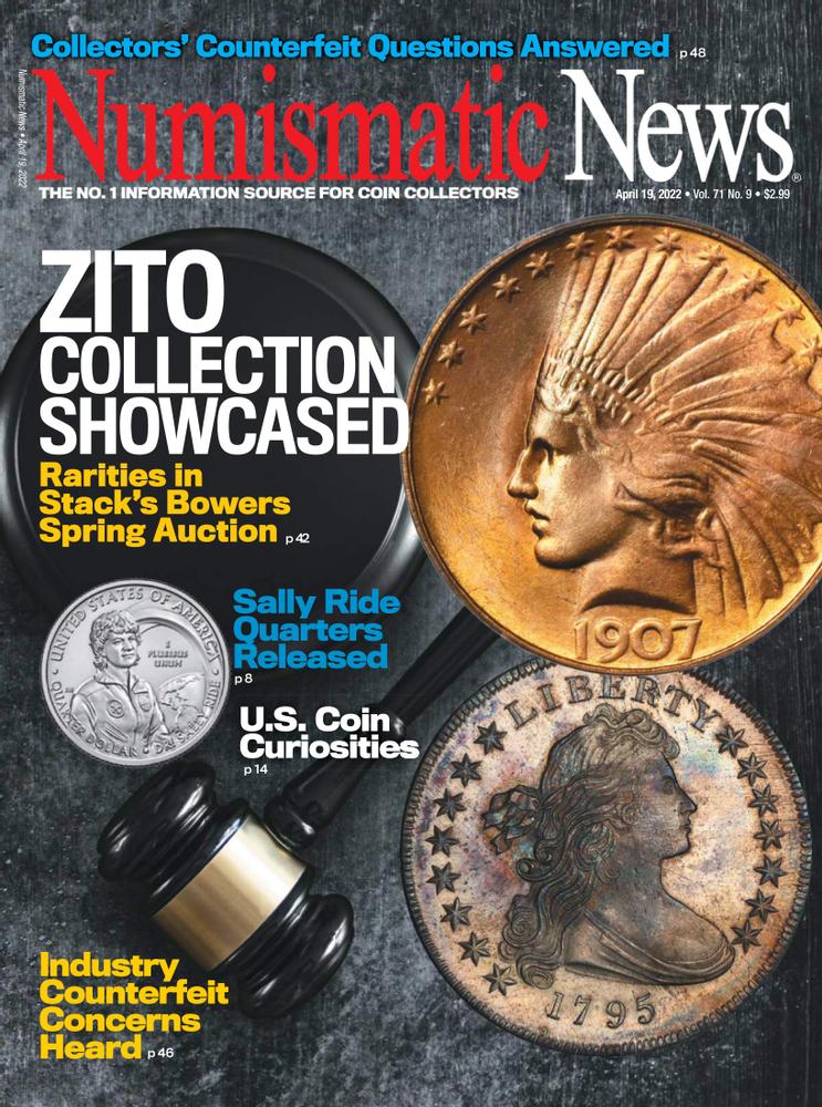 Numismatic-News April 15, 2022 Issue Cover