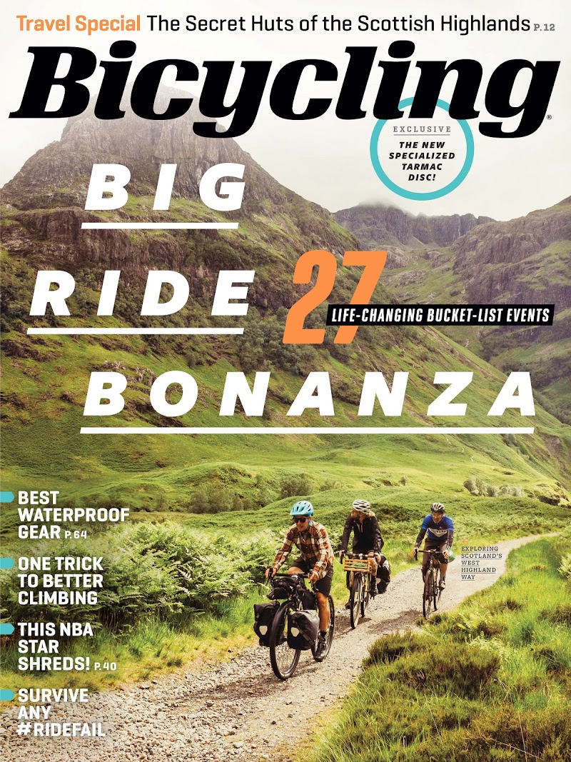 Bicycling May 01, 2018 Issue Cover