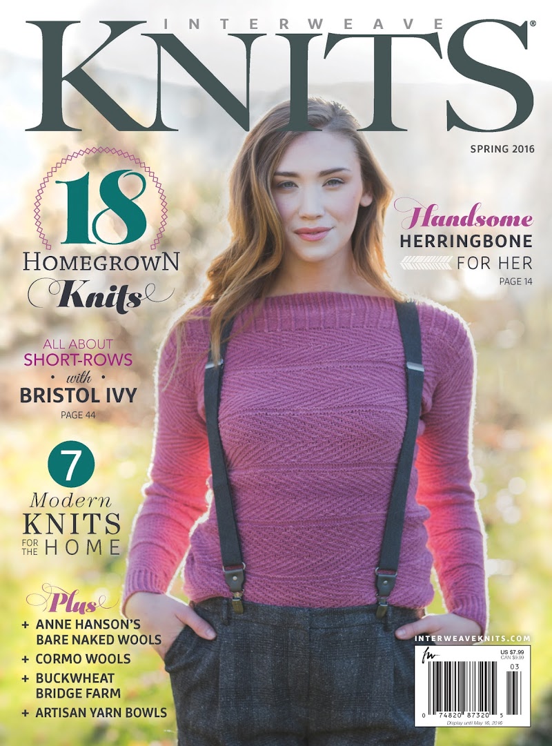 Interweave-Knits March 01, 2016 Issue Cover