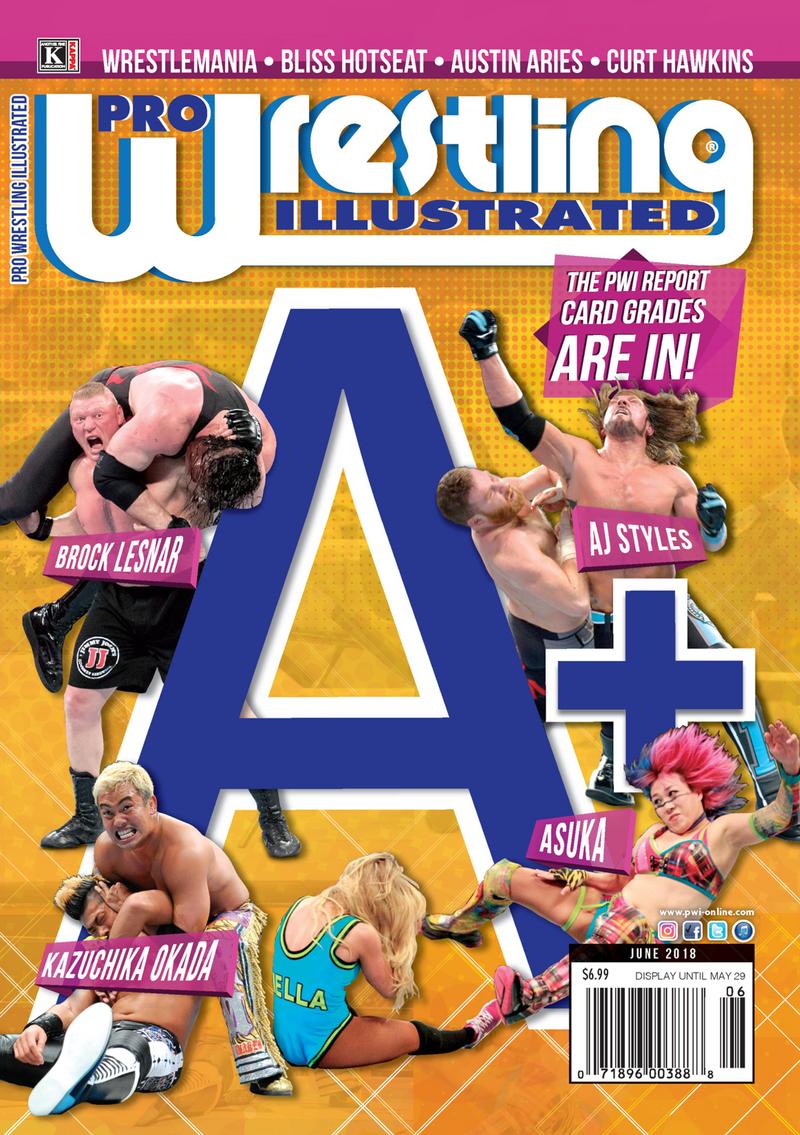 Pro-Wrestling-Illustrated June 01, 2018 Issue Cover