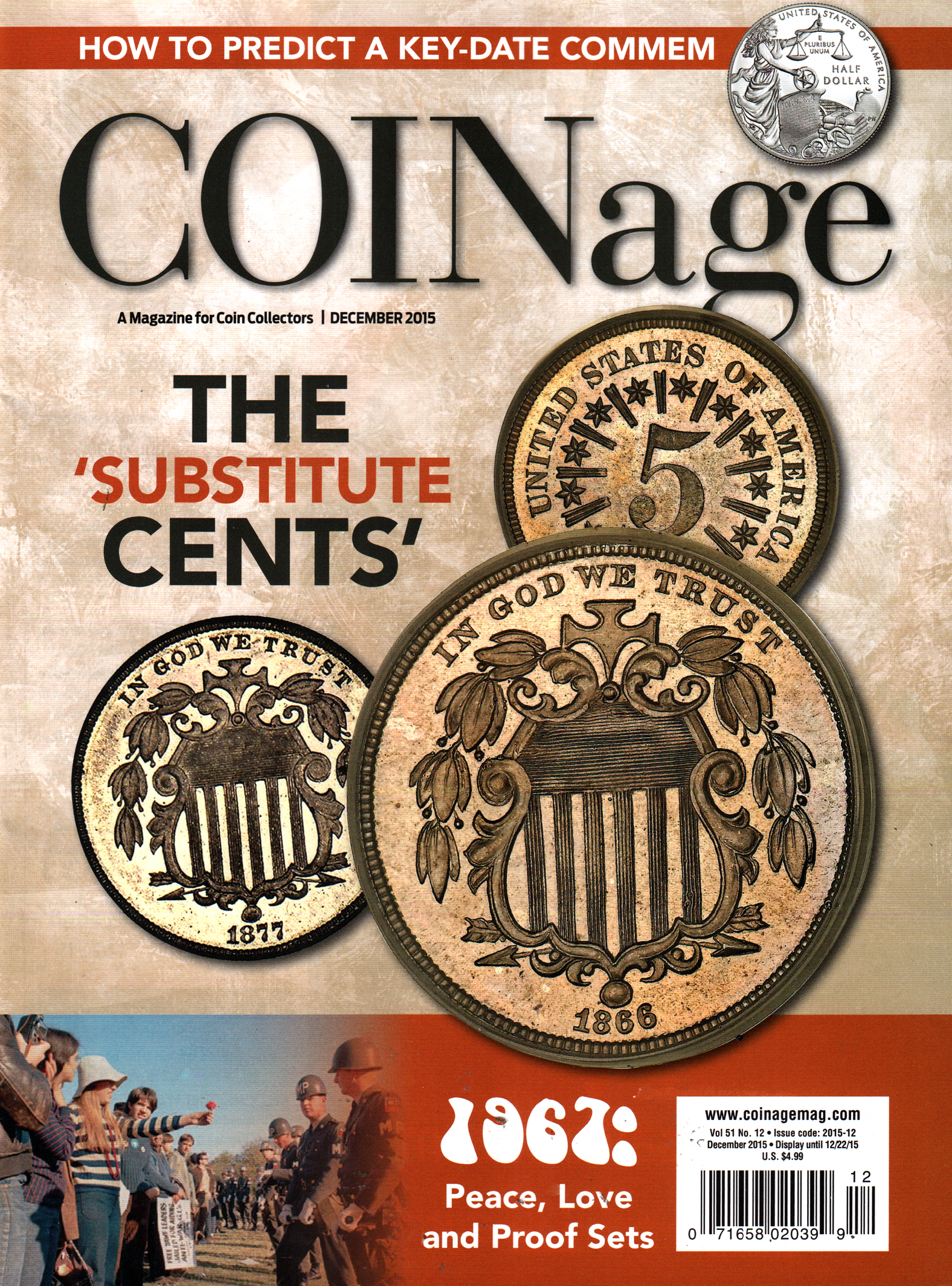 Coinage December 01, 2015 Issue Cover