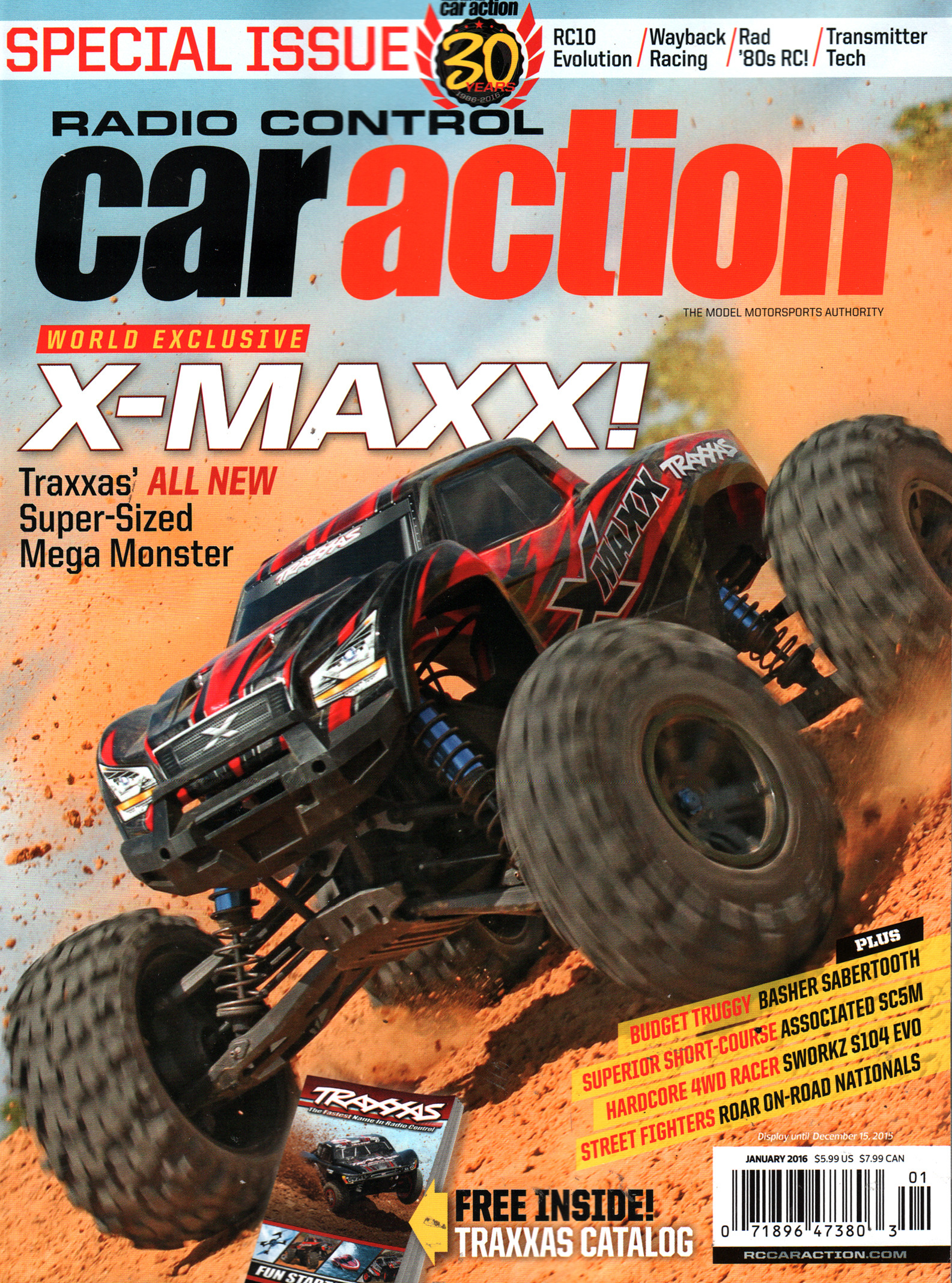 Radio-Control-Car-Action January 01, 2016 Issue Cover