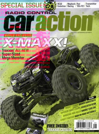 Radio Control Car Action January 01, 2016 Issue Cover