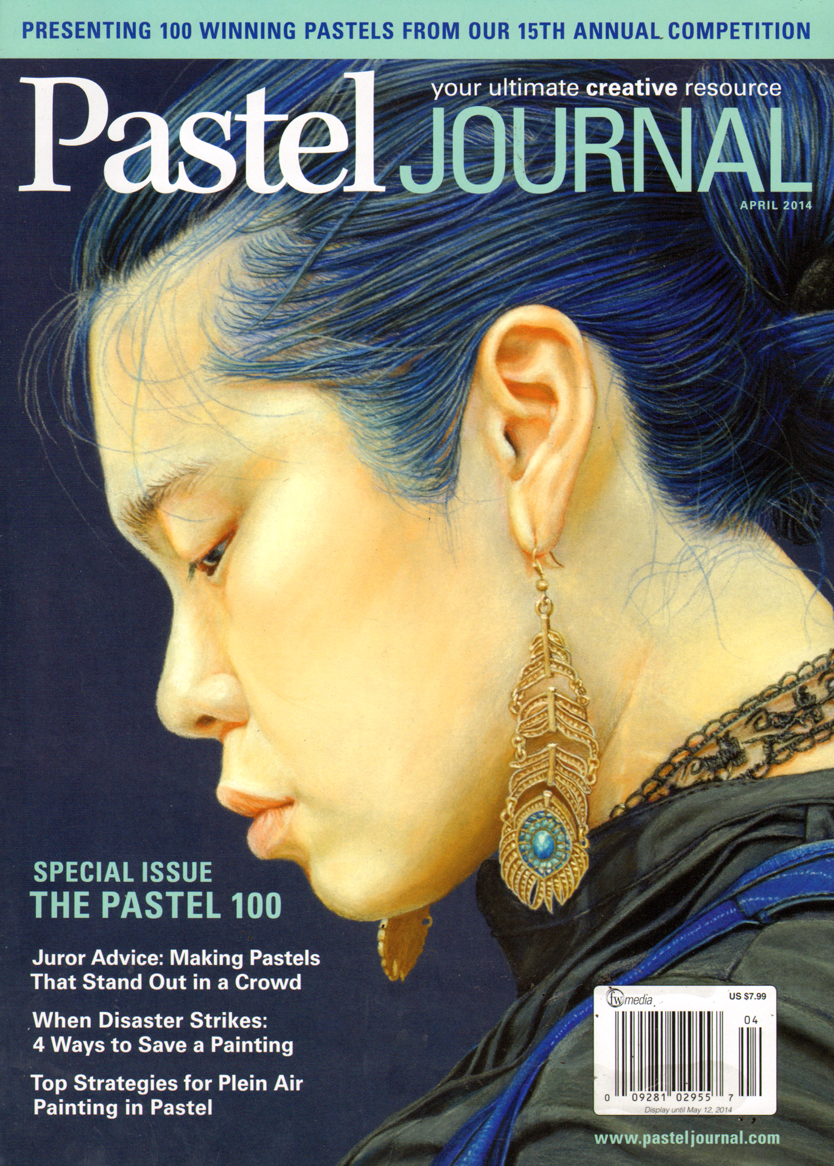 Pastel-Journal April 01, 2014 Issue Cover