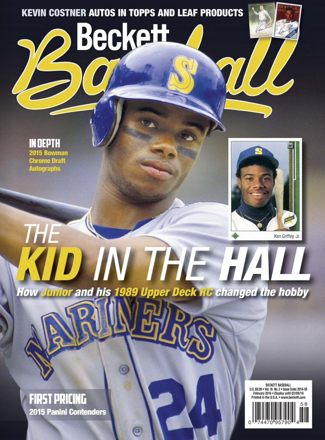Beckett-Baseball February 01, 2016 Issue Cover