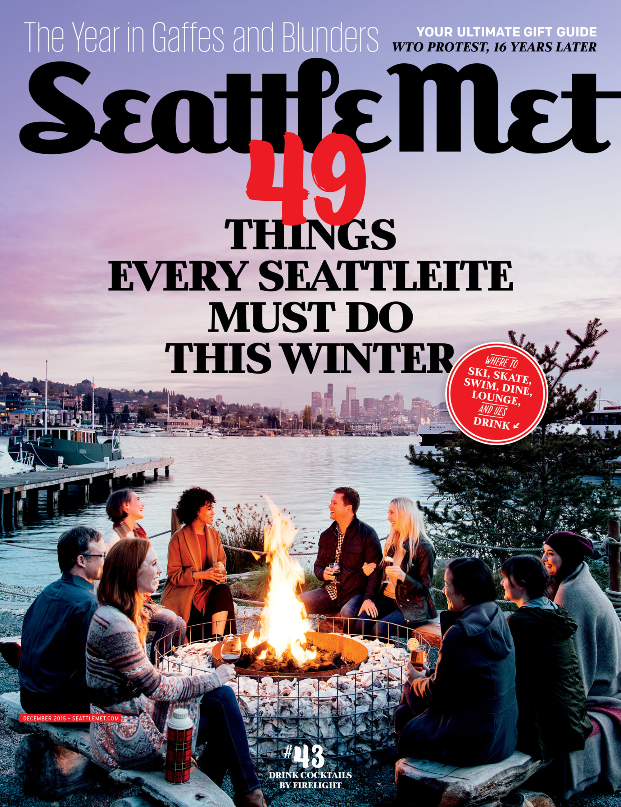 Seattle-Met December 01, 2015 Issue Cover