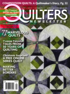 Quilters-Newsletter August 01, 2015 Issue Cover