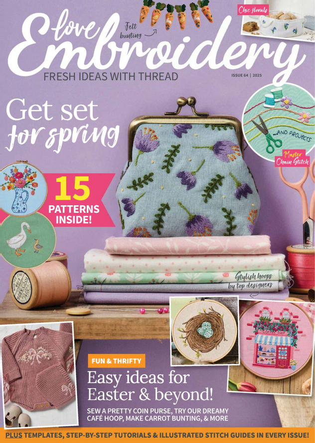 Love Embroidery April 01, 2025 Issue Cover