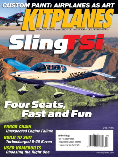 Kit Planes April 01, 2019 Issue Cover
