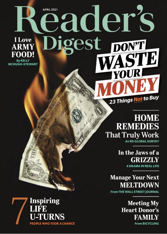 Readers-Digest April 01, 2021 Issue Cover