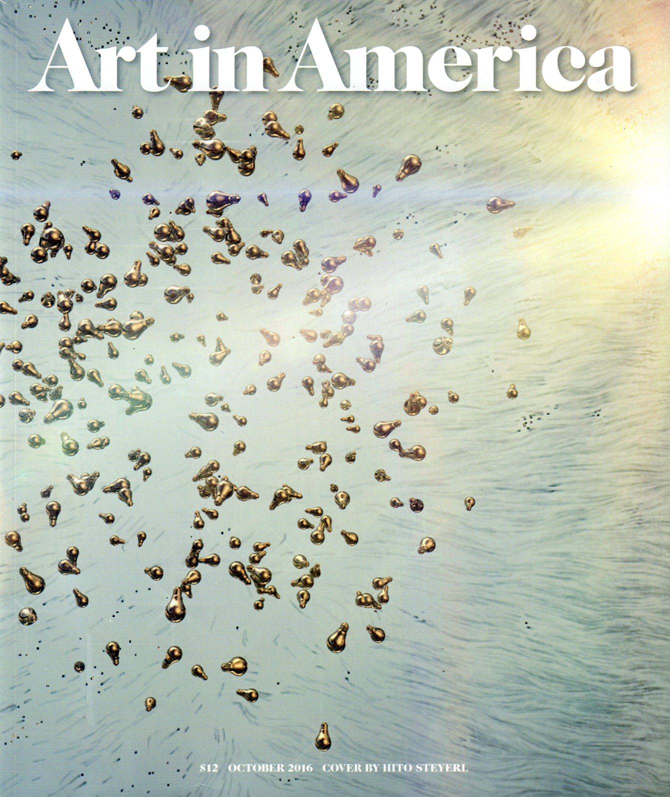 Art-In-America October 01, 2016 Issue Cover
