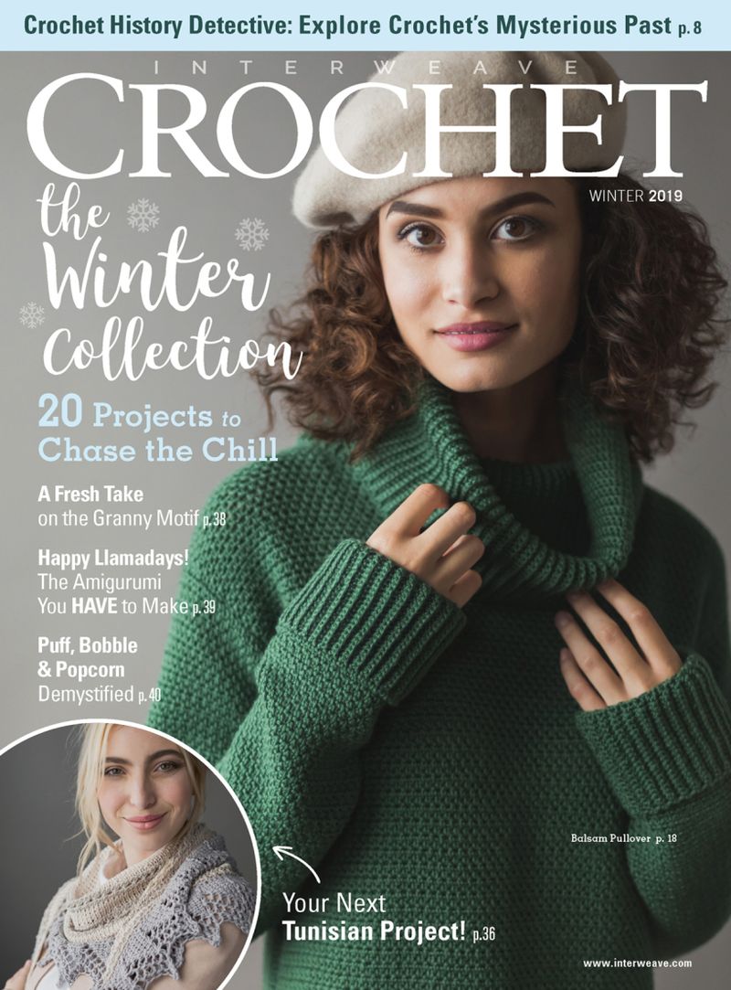 Interweave-Crochet December 01, 2018 Issue Cover