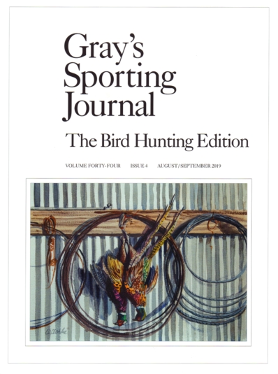 Gray's Sporting Journal August 01, 2019 Issue Cover