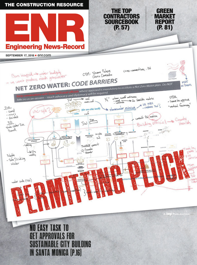 Engineering-News-Record September 17, 2018 Issue Cover