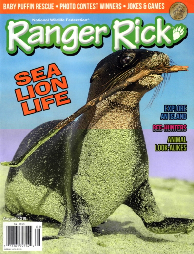 Ranger Rick August 01, 2019 Issue Cover