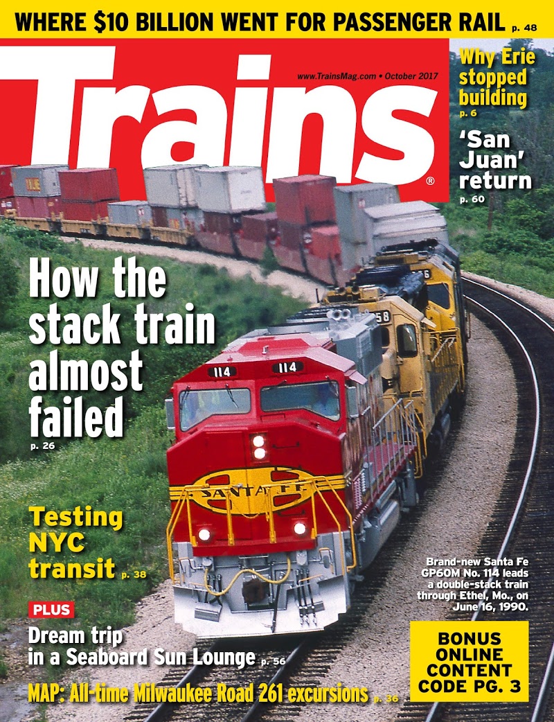 Trains October 01, 2017 Issue Cover