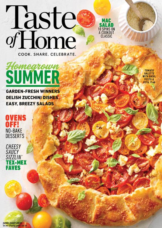 Taste-of-Home June 01, 2021 Issue Cover