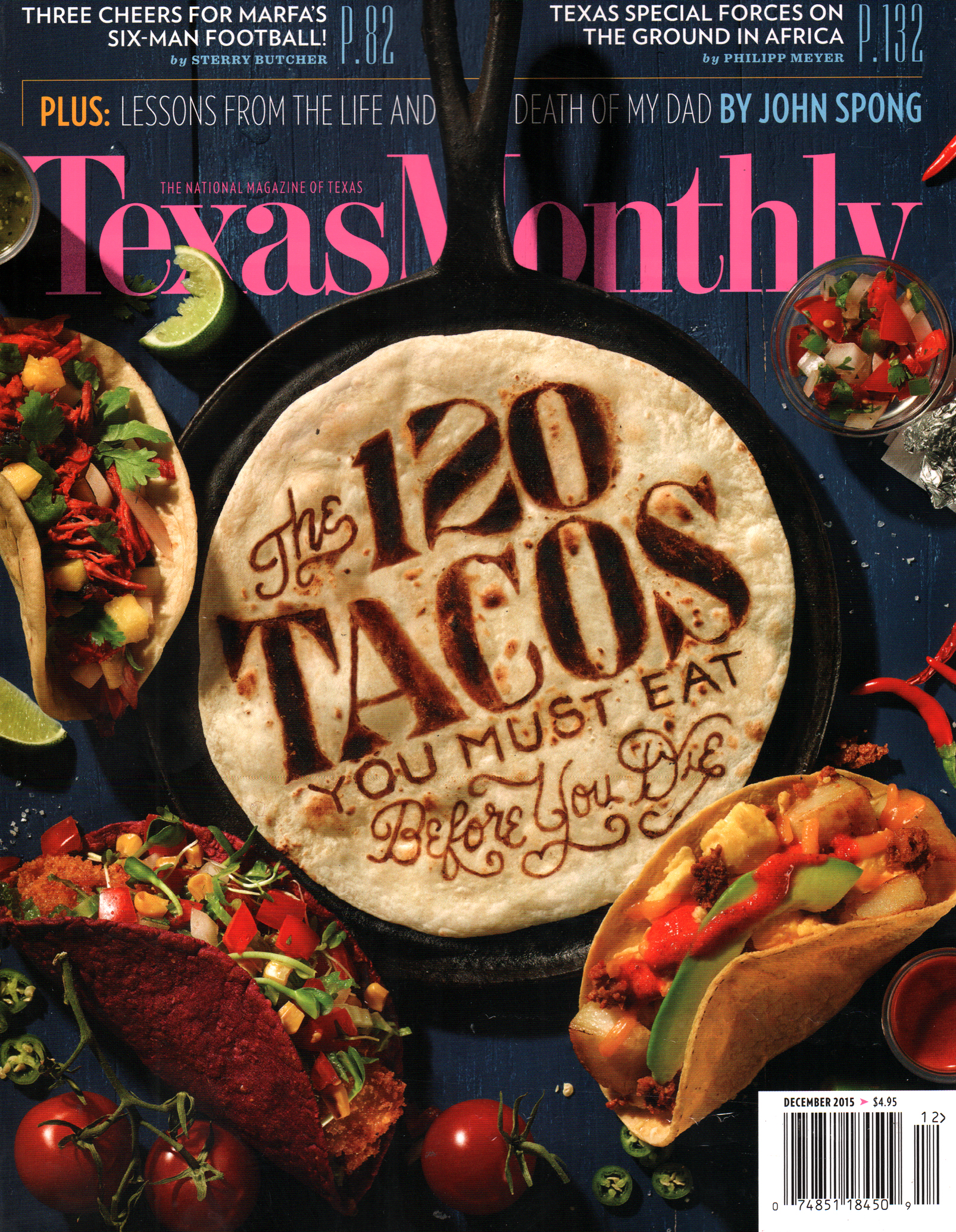 Texas-Monthly December 01, 2015 Issue Cover