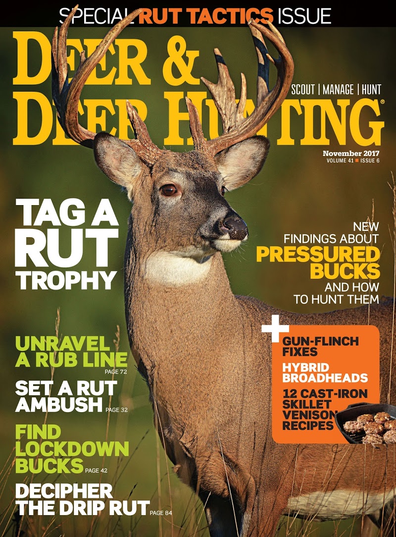 Deer-and-Deer-Hunting November 01, 2017 Issue Cover
