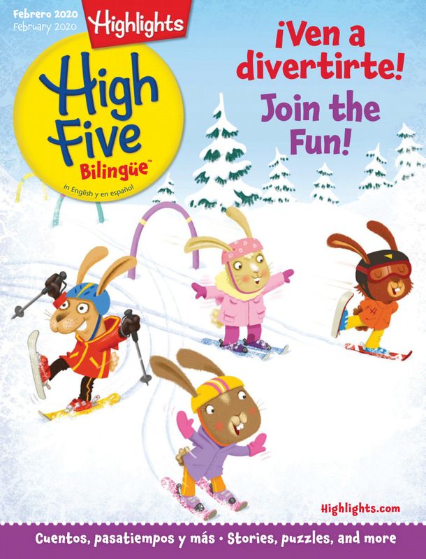 Highlights-High-Five-Bilingue February 01, 2020 Issue Cover