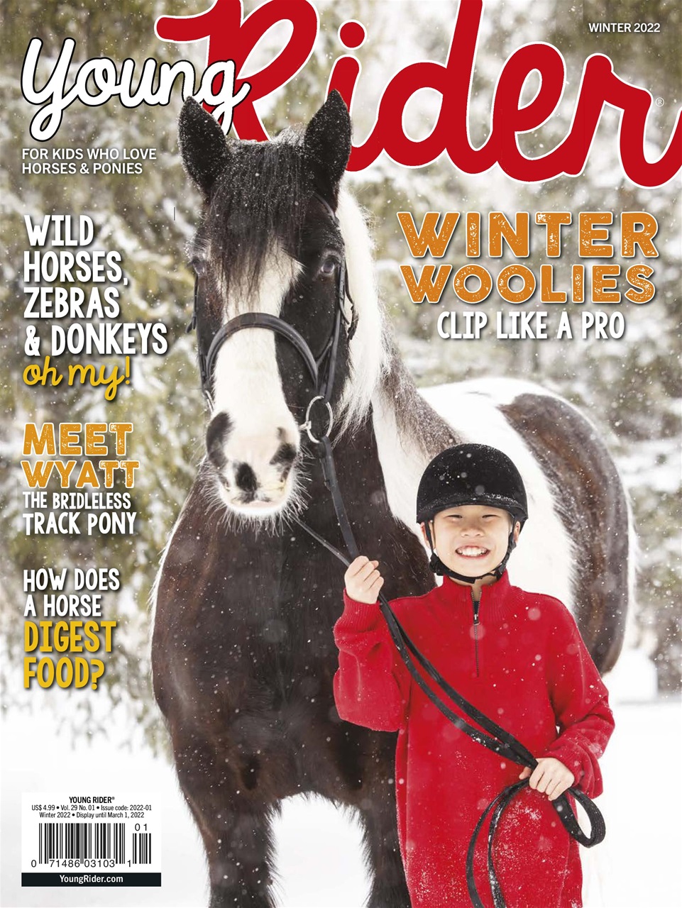 Young-Rider December 01, 2021 Issue Cover