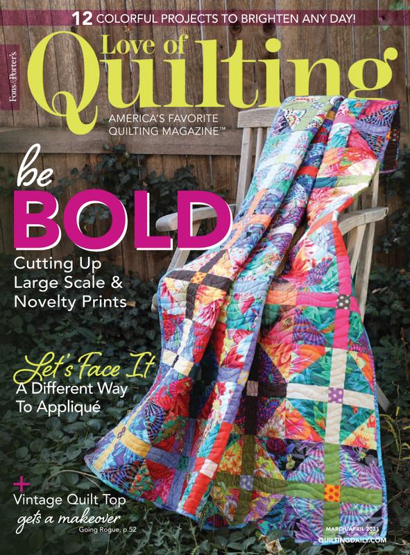 Fons-and-Porters-Love-of-Quilting March 01, 2021 Issue Cover