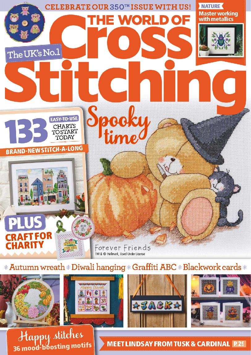 The-World-of-Cross-Stitching October 01, 2024 Issue Cover