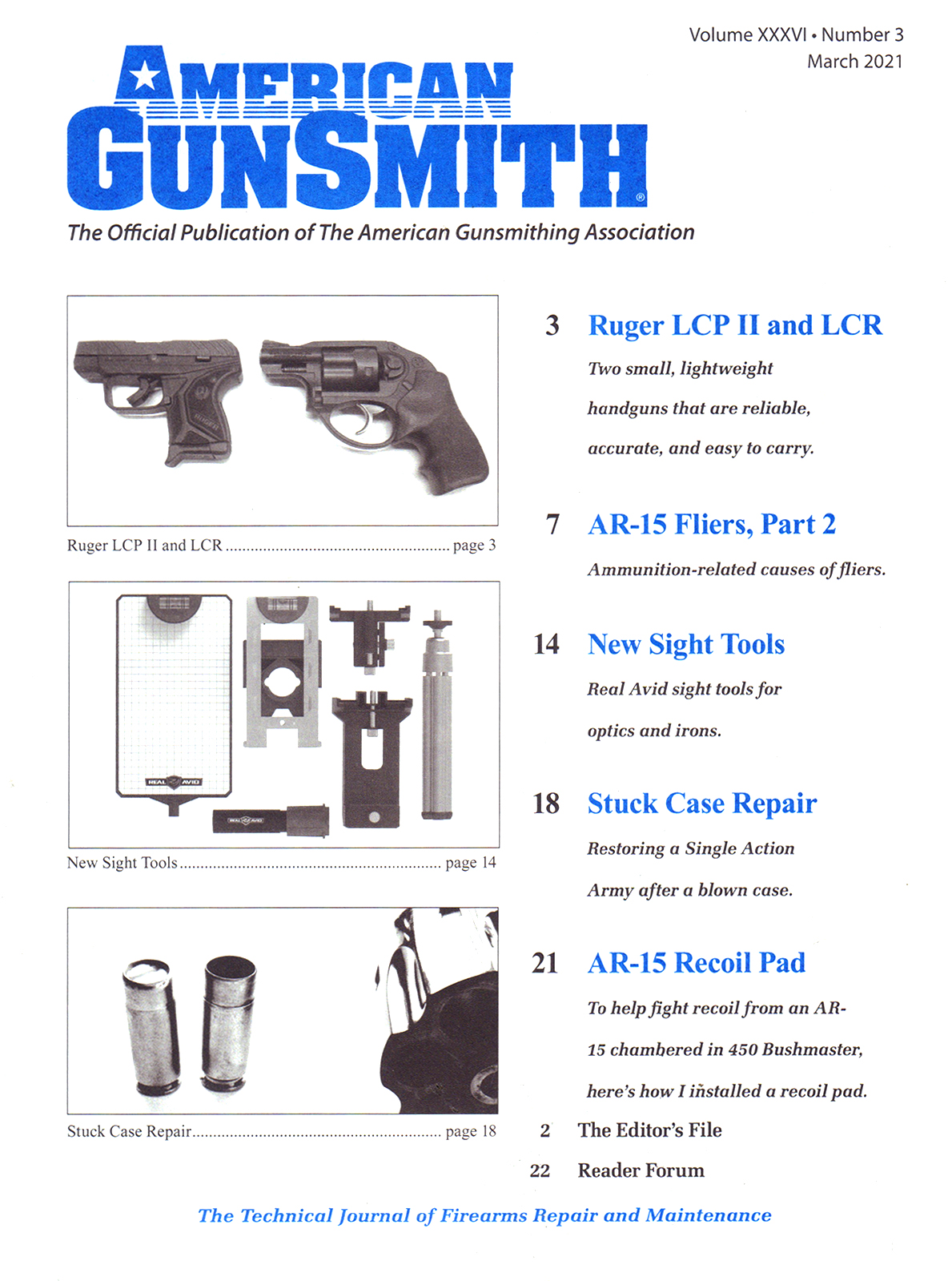 American-Gunsmith March 01, 2021 Issue Cover