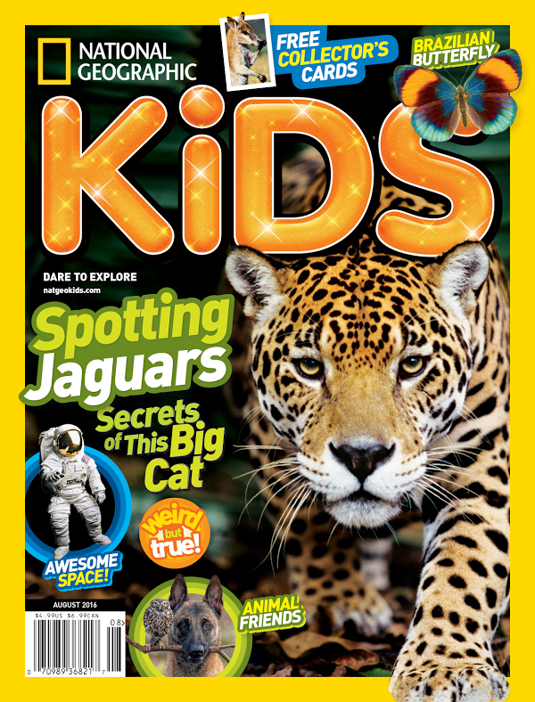 National-Geographic-Kids August 01, 2016 Issue Cover
